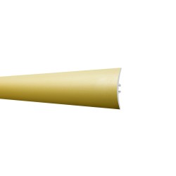 Schodový profil na skrutku 35x35 mm zlato